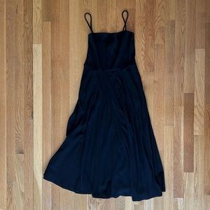 Black reformation dress size large